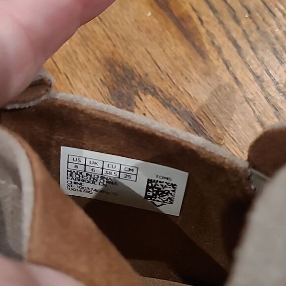 TOMS sz 8M genuine suade ankle boots - Picture 5 of 10